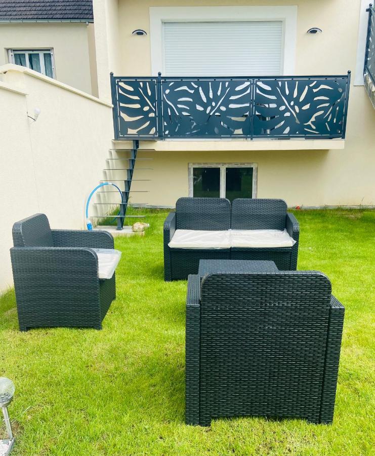 Grand T1 Moderne Jardin Pres De Cdg Apartment Le Thillay Bagian luar foto